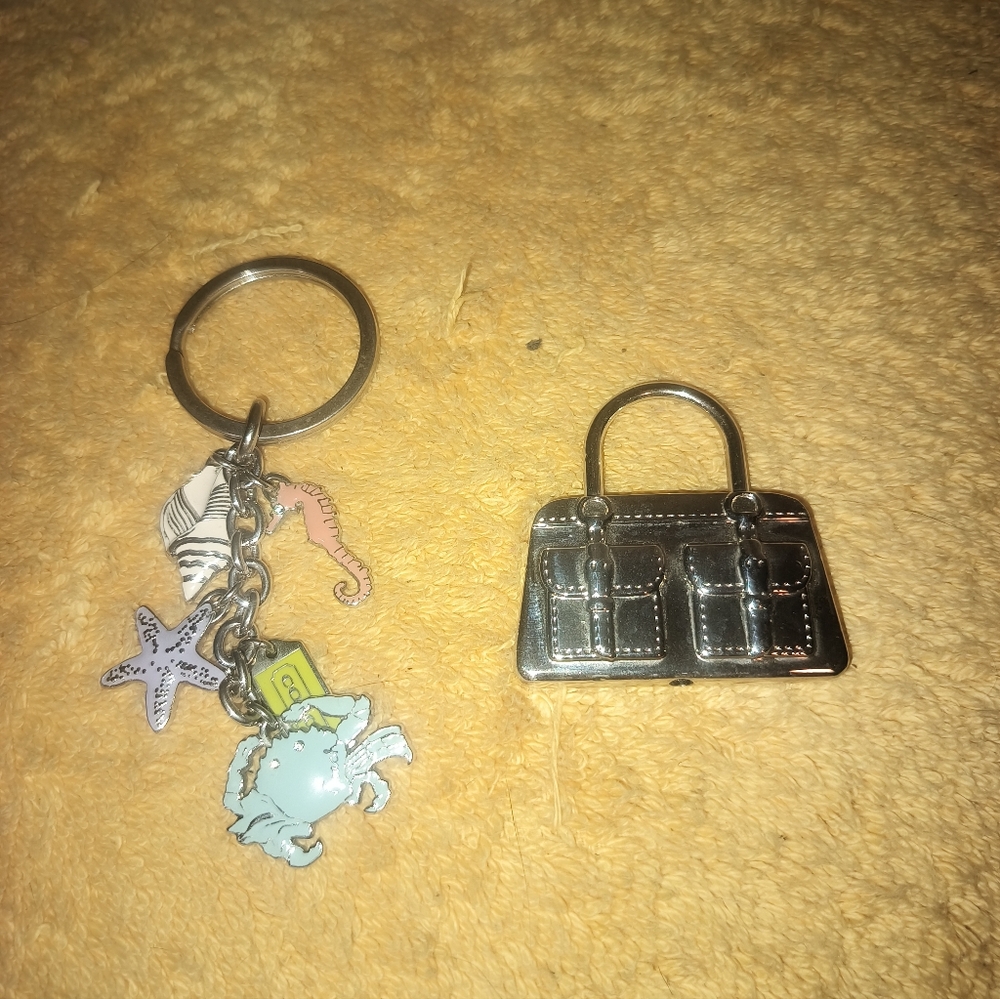 SOLD Coach Sea Charms Key Ring or Bag Charm